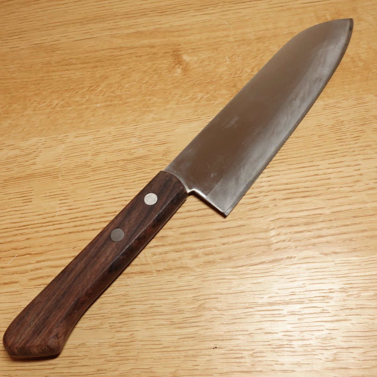 Masahiro Santoku Knife, Sharpened, All-purpose, Western Knife, Double-edged, Special Hon-Warikomi