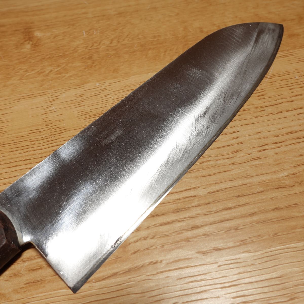 Masahiro Santoku Knife, Sharpened, All-purpose, Western Knife, Double-edged, Special Hon-Warikomi