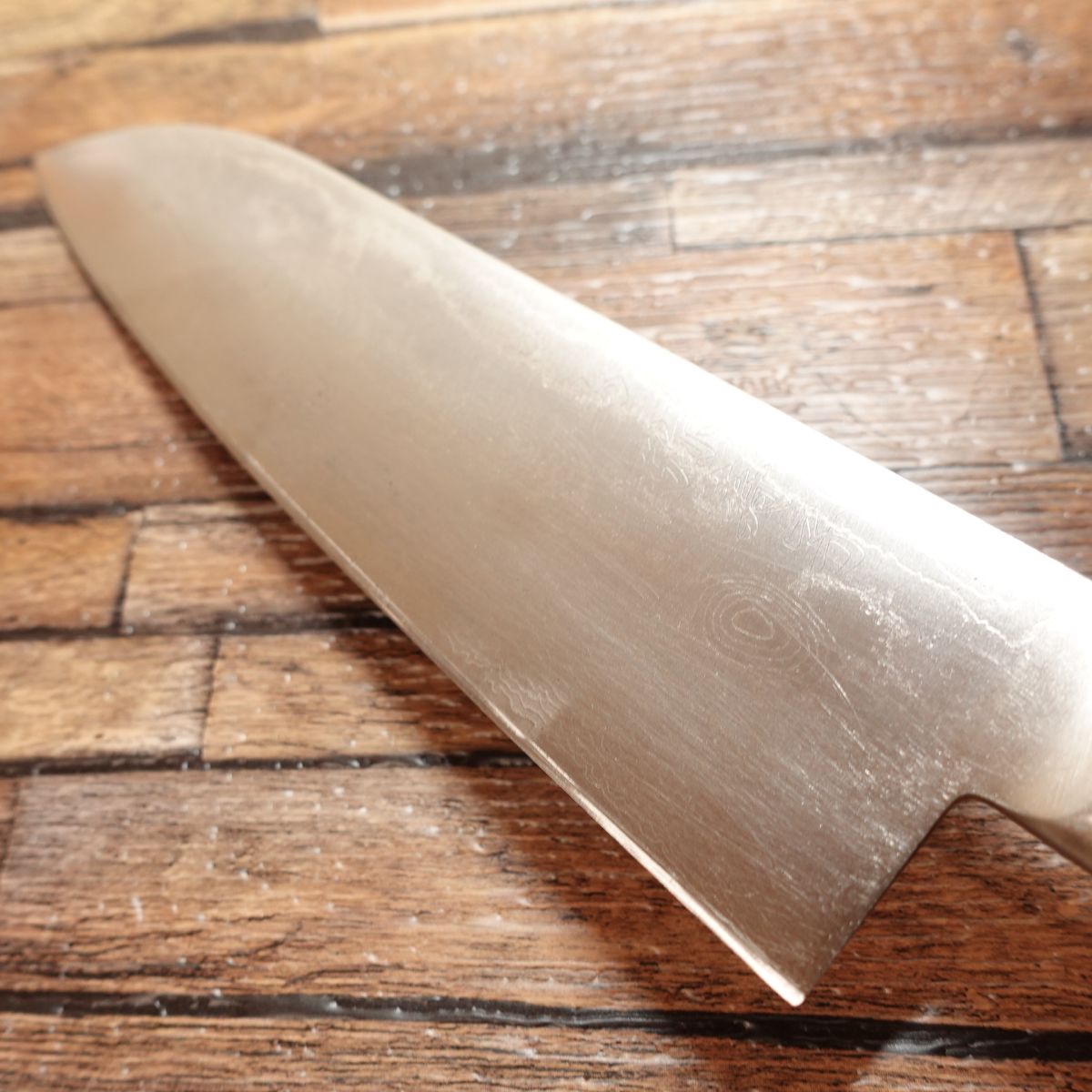 Couteau Santoku Tojiro-Pro, aiguisé, Damas, couteau tout usage, Tojiro-Pro, avec gravure du nom