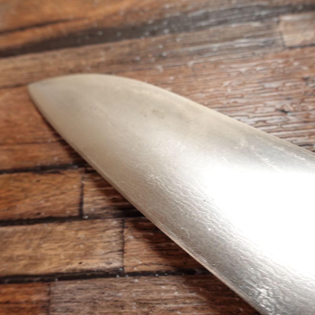 Tojiro-Pro Santoku Knife, Sharpened, Damascus, All-purpose Knife, Tojiro-Pro, With Name Engraving