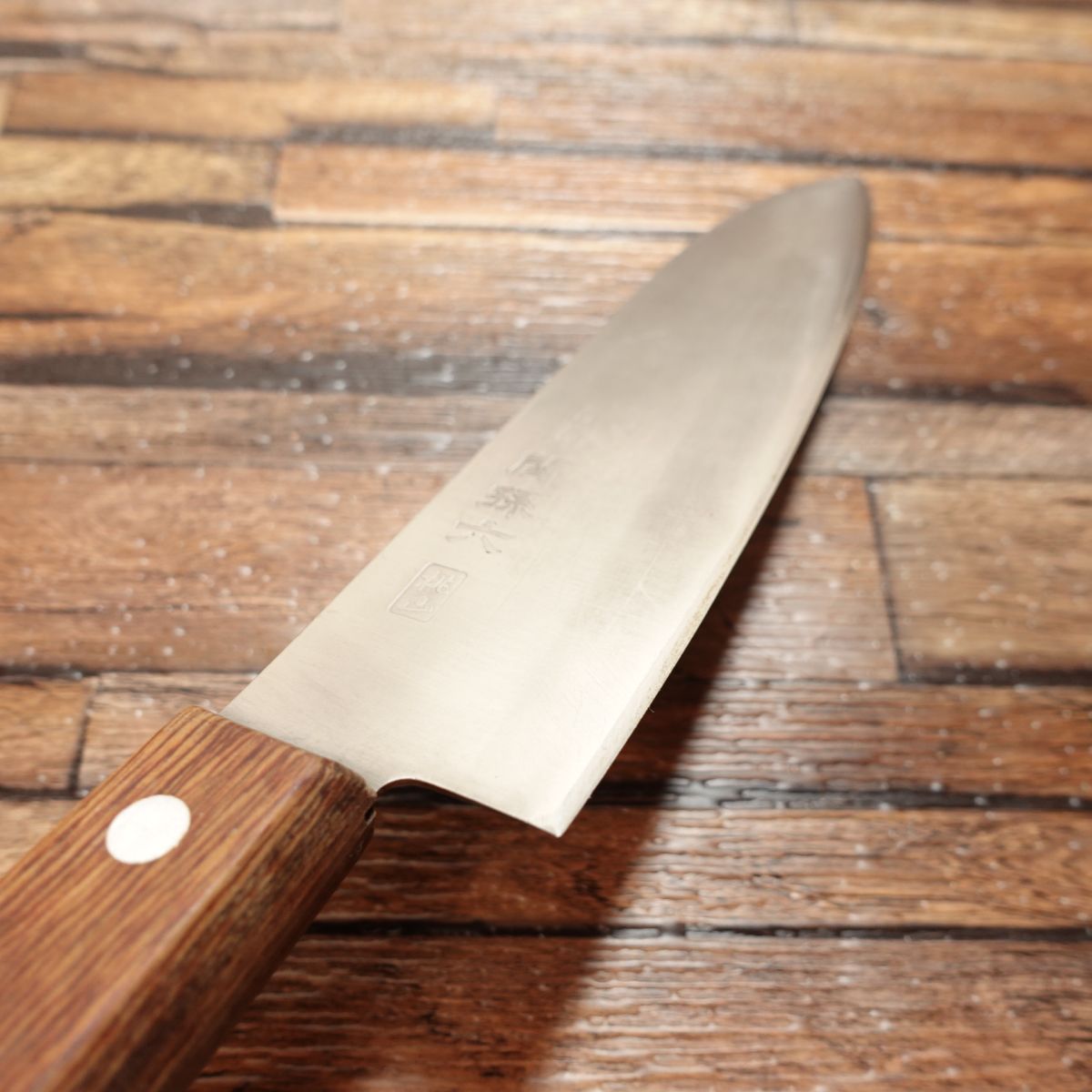 Couteau Seki-Magoroku Momoyama Santoku, aiguisé, couteau tout usage, Hon-Warikomi, couteau 3 couches, KAI