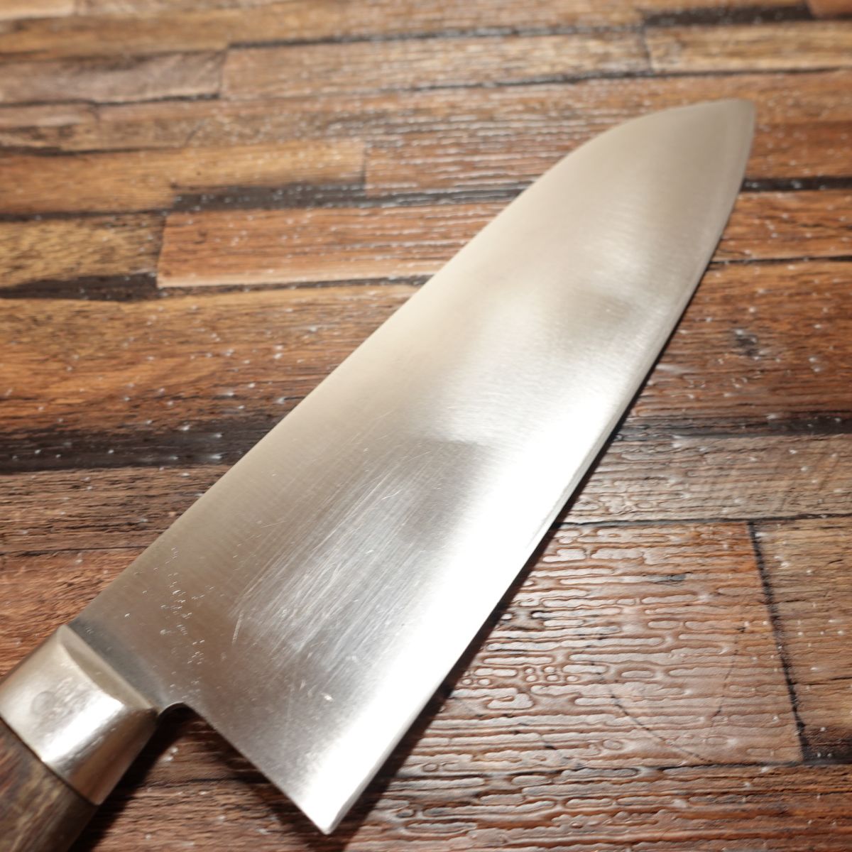 Couteau Santoku MSC Masahiro, aiguisé, couteau tout usage, acier inoxydable, n° 1000