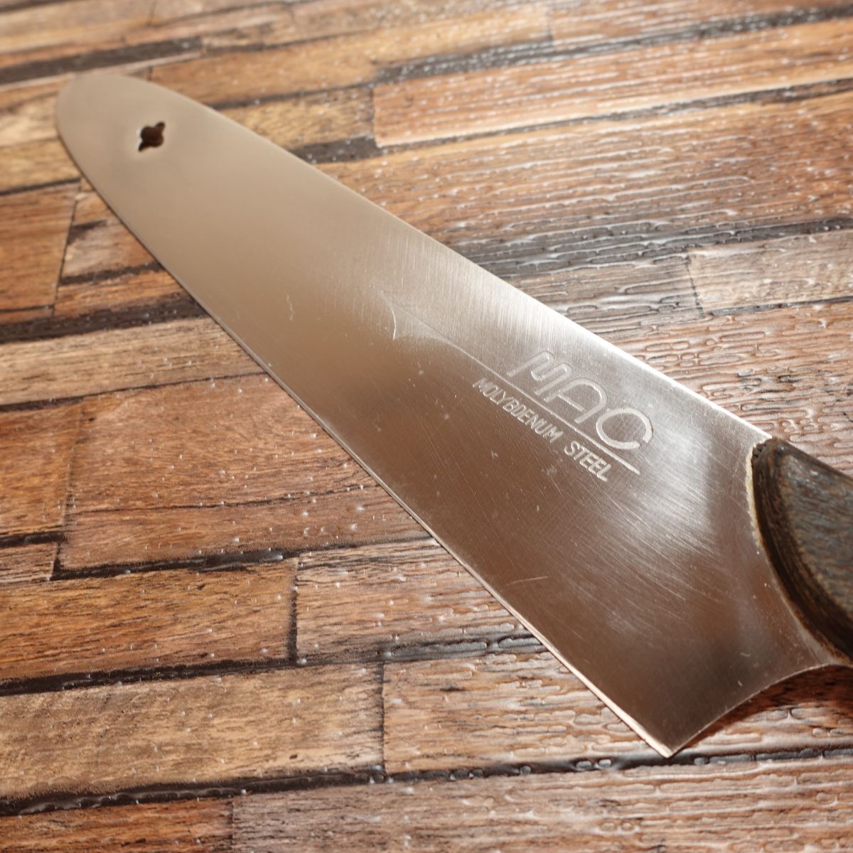 Couteau Santoku MAC, aiguisé, couteau tout usage, acier inoxydable