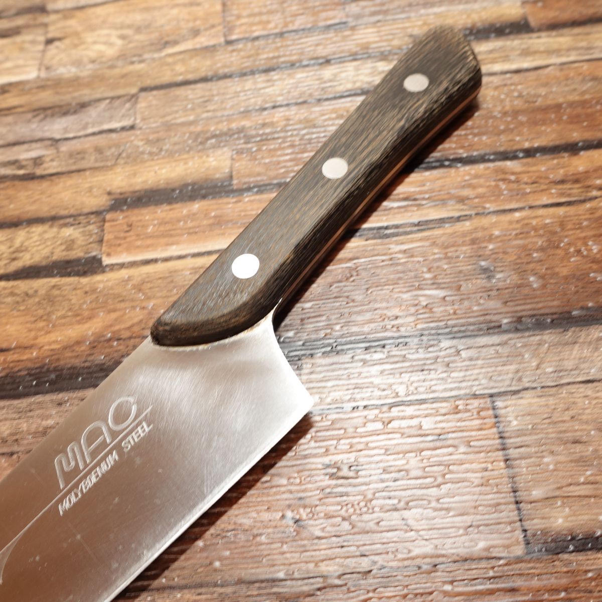 Couteau Santoku MAC, aiguisé, couteau tout usage, acier inoxydable