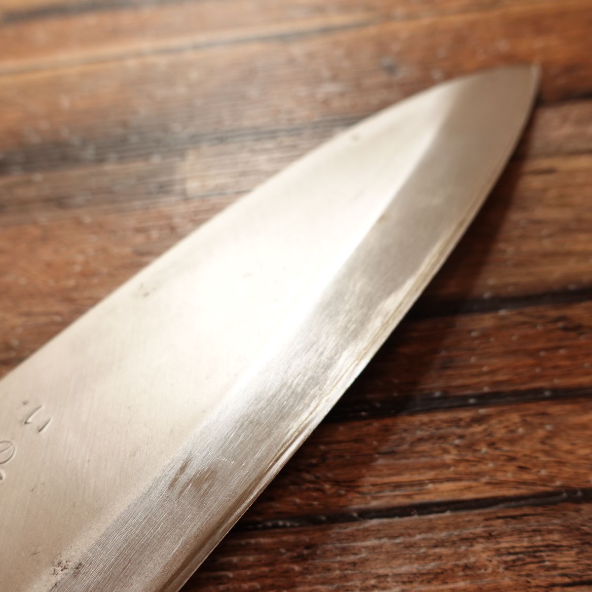 Kanekiyo Deba Knife, Sharpened, Single-edged, Japanese Knife, Thick Blade, Inoue