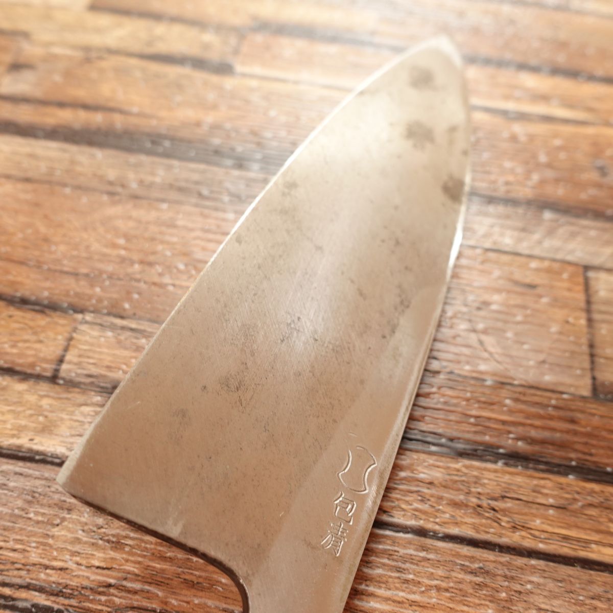 Kanekiyo Deba Messer, geschärft, einschneidig, japanisches Messer, dicke Klinge, Inoue