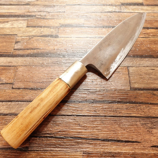 Kunishige Deba Knife, Sharpened, Honke Kunishige, Premium