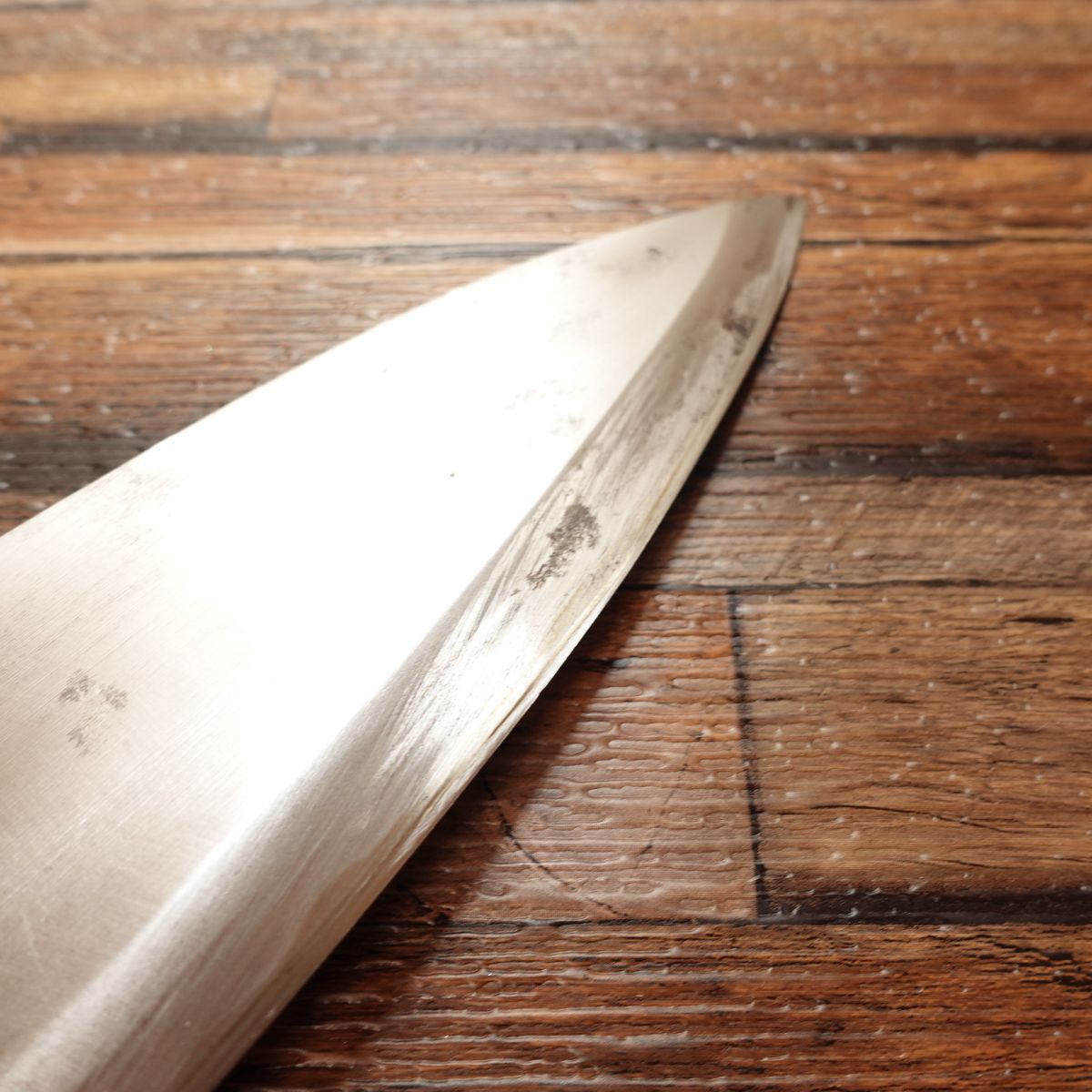 Yoshinari Large Deba Knife, Sharpened, Single-edged, Japanese Knife, Steel