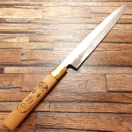 Sakai Kikumori Yanagiba Knife, Sharpened, Sashimi Knife, Single-edged, Japanese Knife, Steel, Yanagi