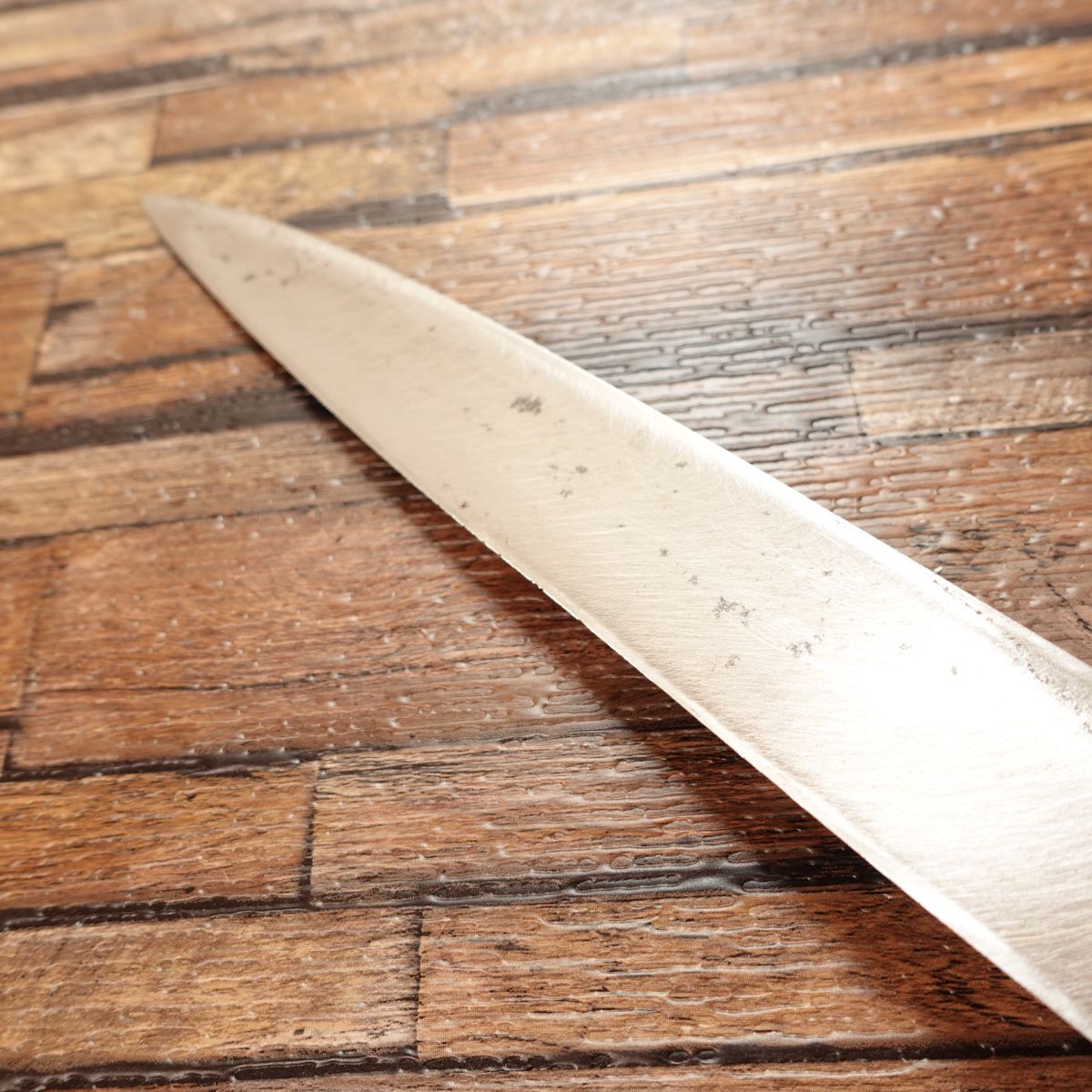 Couteau Sakai Kikumori Yanagiba, aiguisé, couteau à sashimi, simple tranchant, couteau japonais, acier, Yanagi