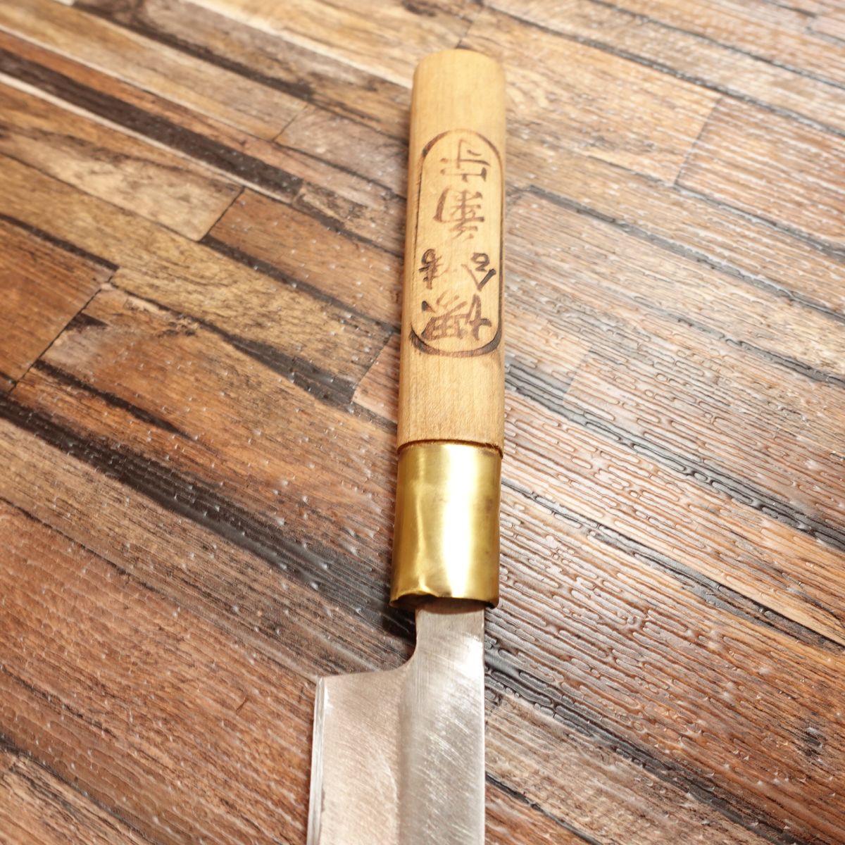 Sakai Kikumori Yanagiba Messer, geschärft, Sashimi-Messer, einschneidig, japanisches Messer, Stahl, Yanagi