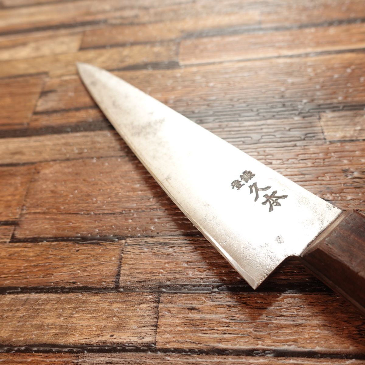 Hisamoto Honesuki Knife, Sharpened, Single-edged Inclined 6:4