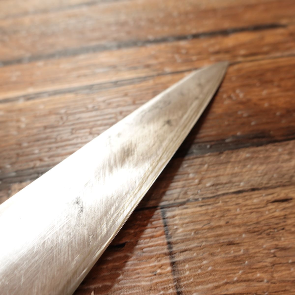 Hisamoto Honesuki Knife, Sharpened, Single-edged Inclined 6:4