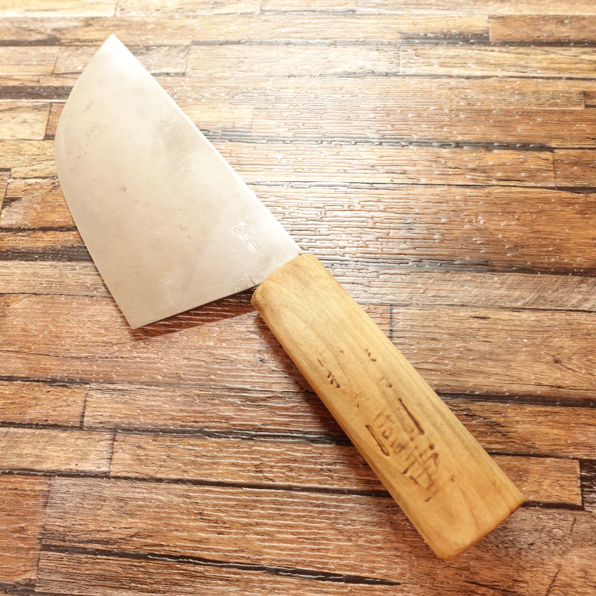 Kunishige Tatami Knife, Sharpened, Osaka Tenroku, Single-edged, Steel, Round Knife, Deba, Special Knife, Harvesting