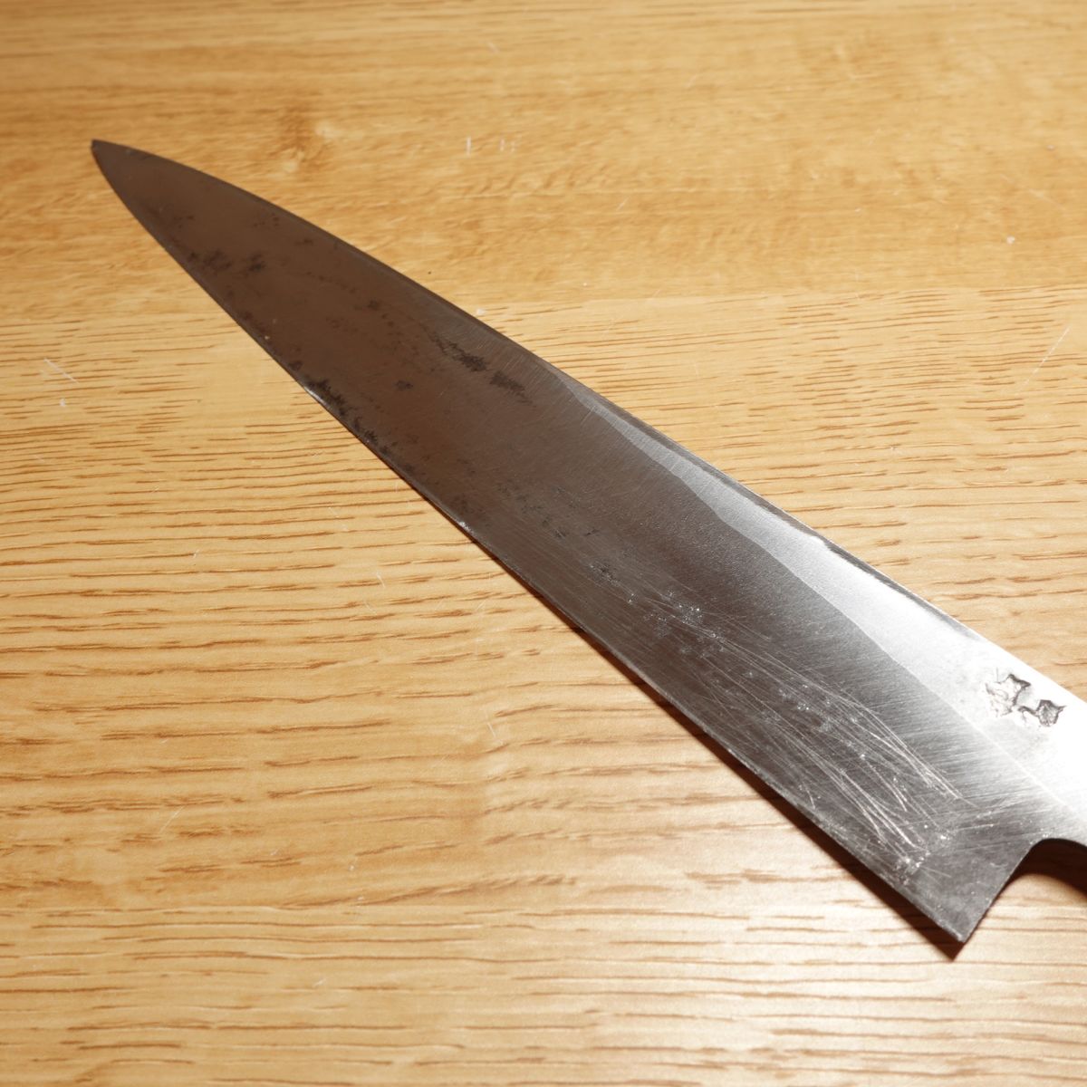 Sakai Kanetaka Yanagiba Knife, Sharpened, Water Buffalo Horn Handle, Sashimi Knife, With Sakai Tourism Association Seal, Single-edged