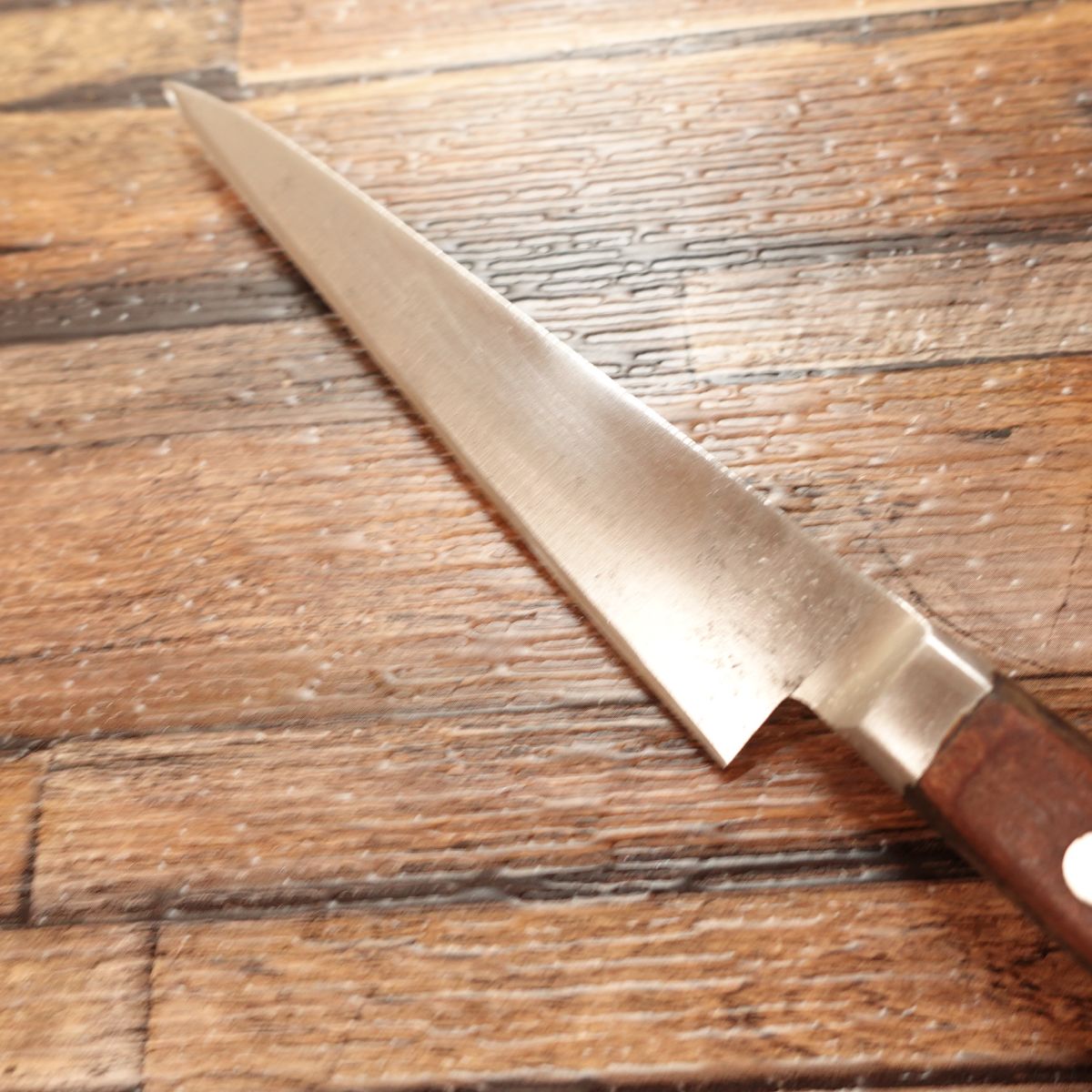 Shiroyama Cutlery Works Petty Knife, geschärft, Obstmesser, Stahl, einschneidig, geneigt 8:2, SHIROYAMA