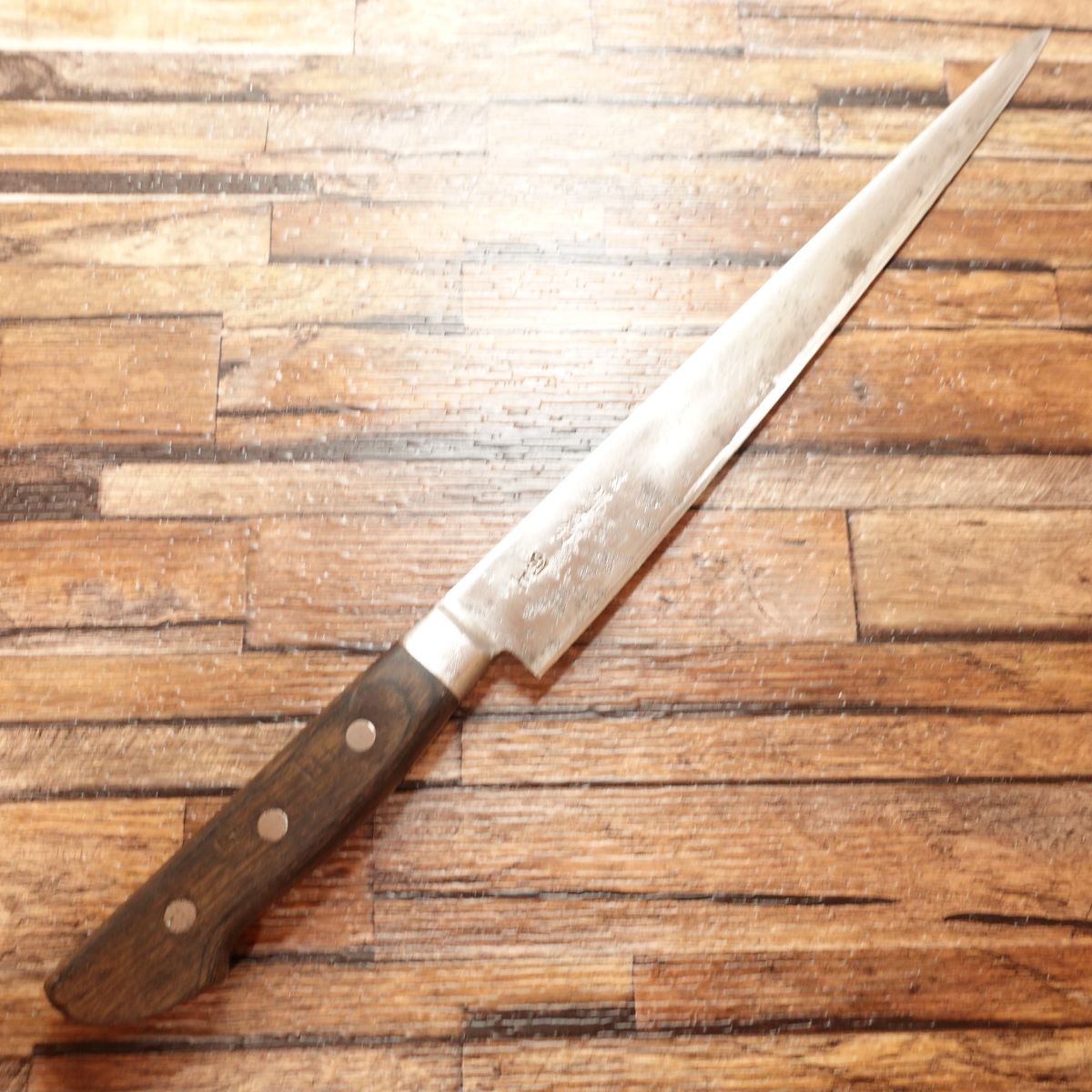 Sakai Takayuki Sujihiki-Messer, geschärft, Aufschnittmaschine, Sujihiki, Extra, zweischneidig, Stahl