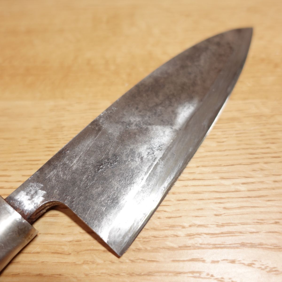 Yoshikane Betsu Saku Deba Messer, geschärft, Klingenstärke: 8-9mm, stabiles Deba, japanisches Messer, einschneidig