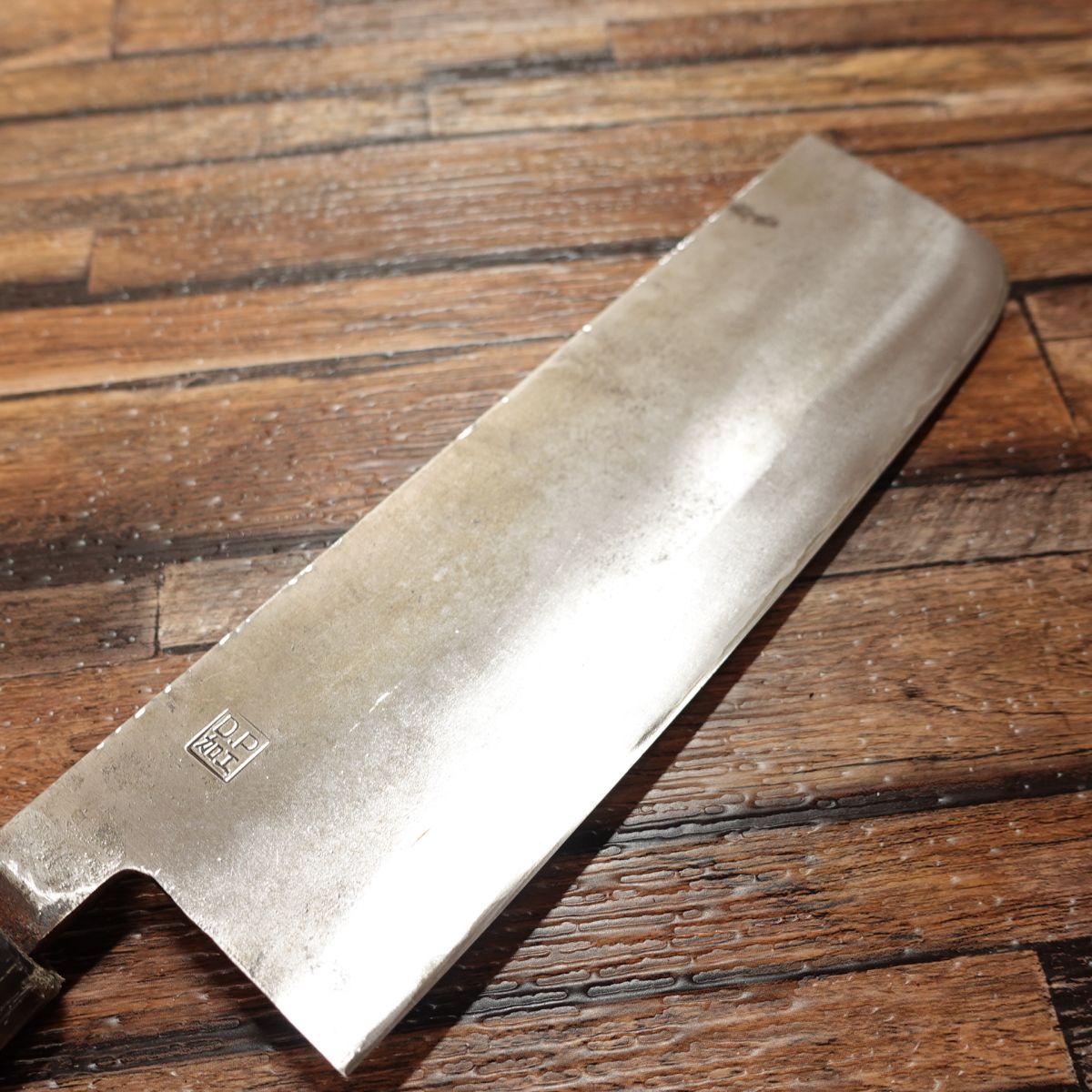 Minamoto Masatsugu Nakiri Knife, Sharpened, Thin Blade, Nakiri, Steel, Double-edged