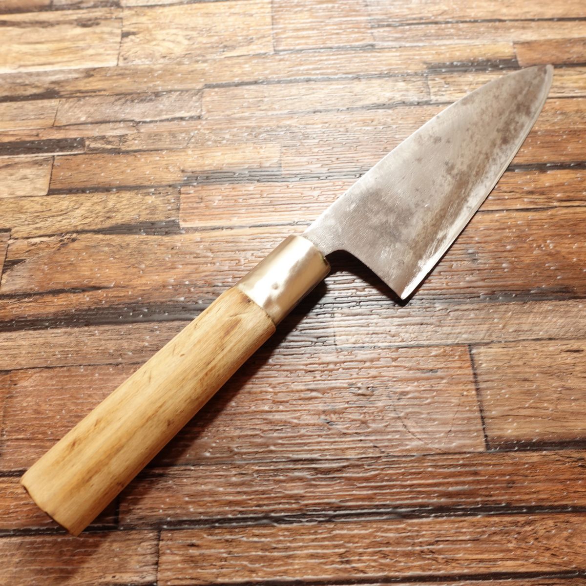 Izumori Deba Knife, Sharpened, Small Deba Knife, Aji-kiri, Steel