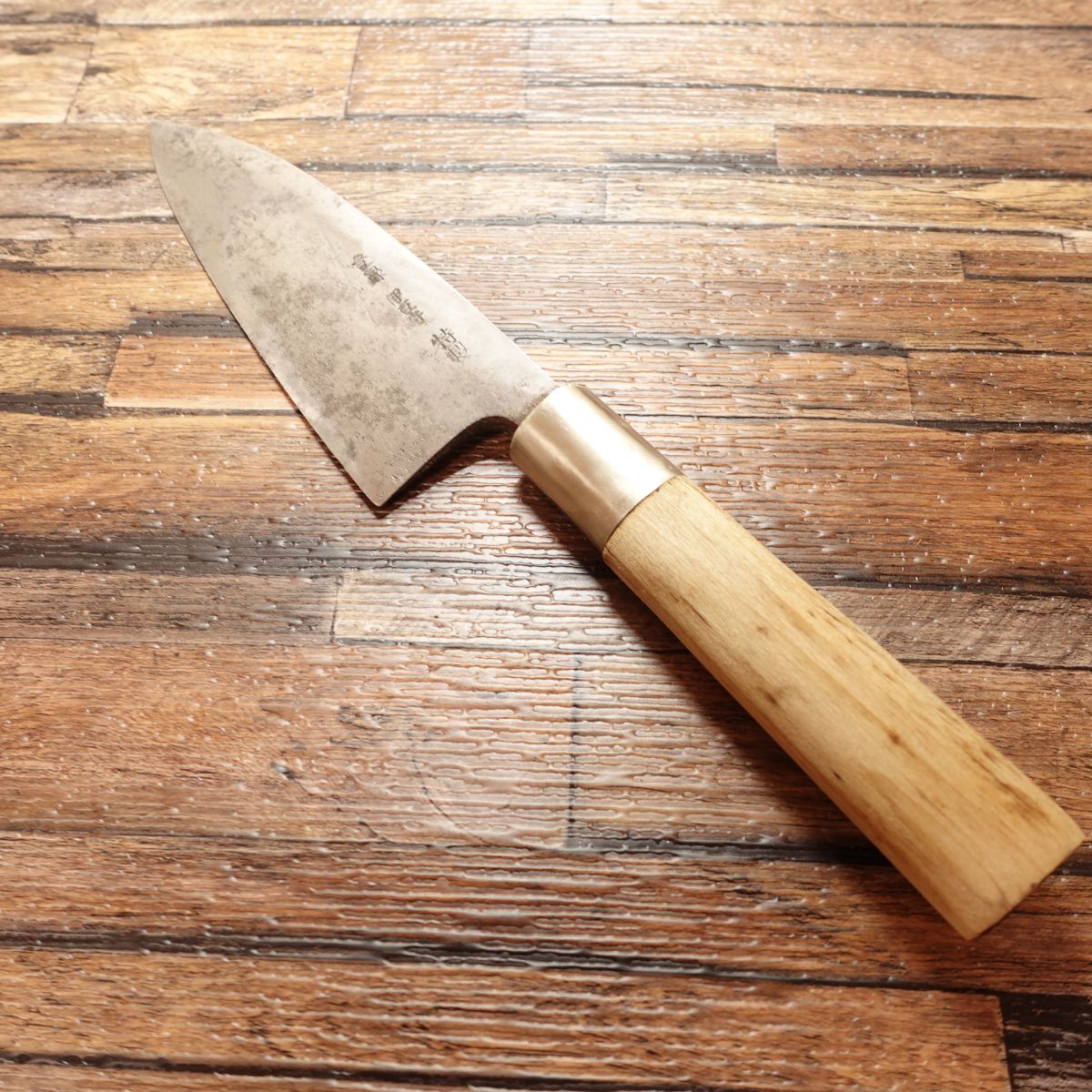 Izumori Deba Knife, Sharpened, Small Deba Knife, Aji-kiri, Steel