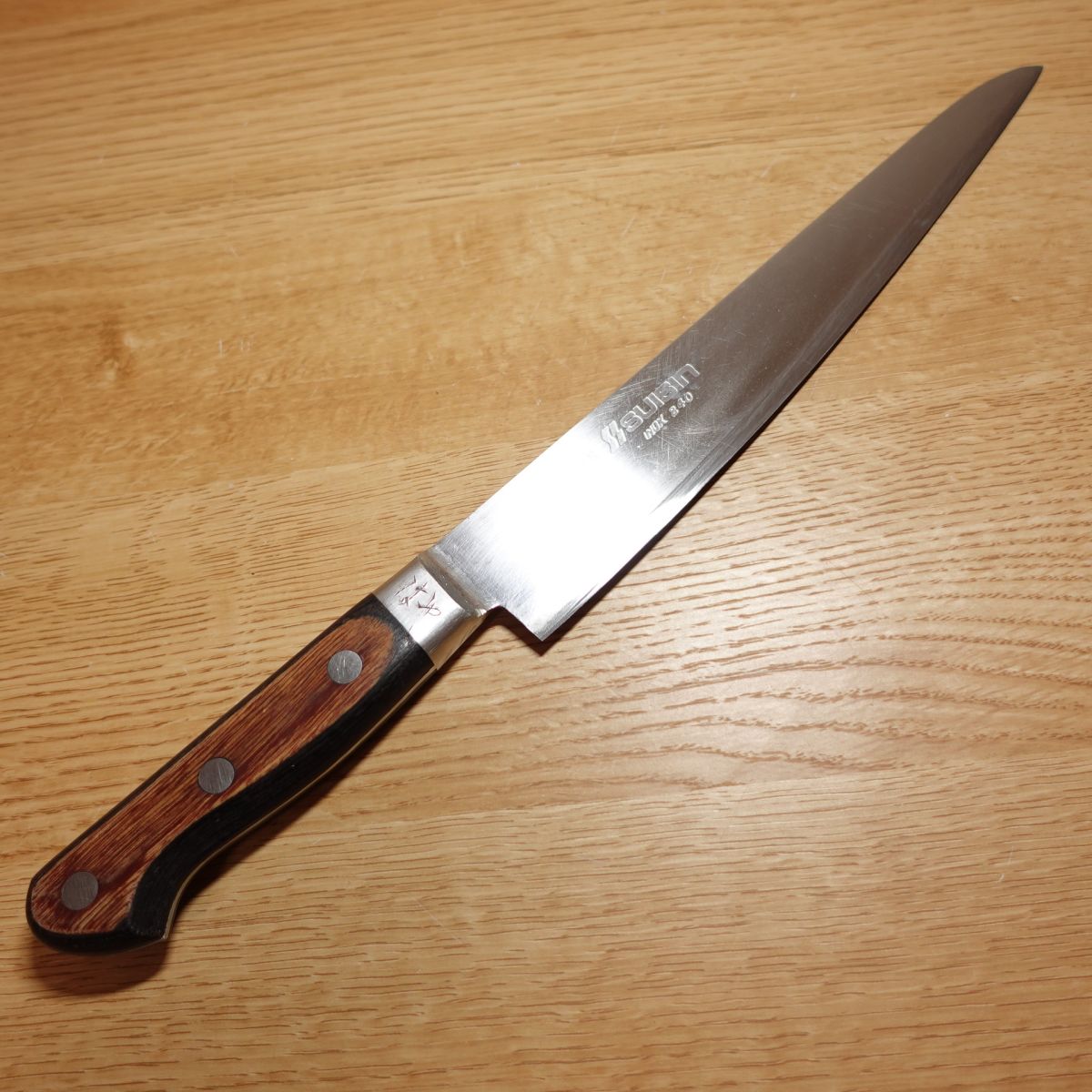 Suisin Sujihiki, geschärft, SUISIN Gyuto, Aufschnittmaschine, einschneidig, westliches Messer, auch für Sashimi, Yanagi, Kimagure Cook, Edelstahl