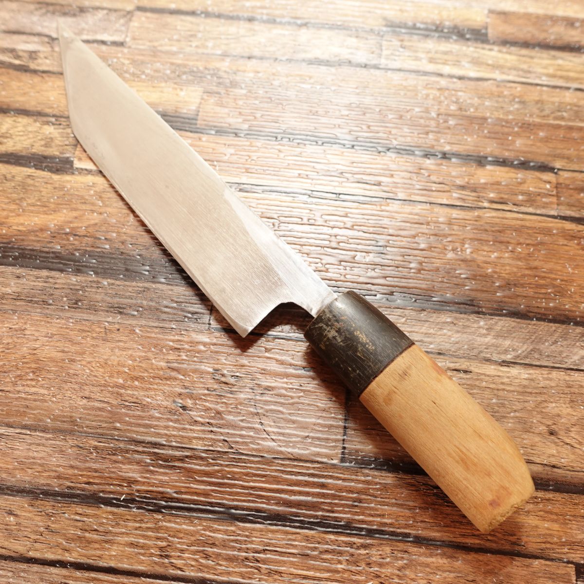 Masamoto Sohonten Unagi Saki Knife, Sharpened, Eel Knife, Water Buffalo Horn Handle, Steel