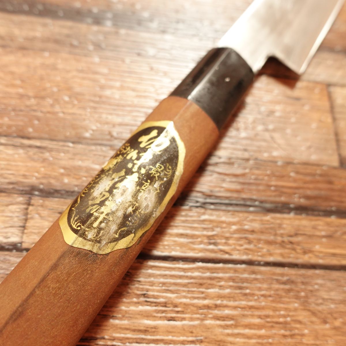 Katsuhiro Yanagiba Knife, Sharpened, Sashimi Knife, Double-edged, With Sharpness Sticker