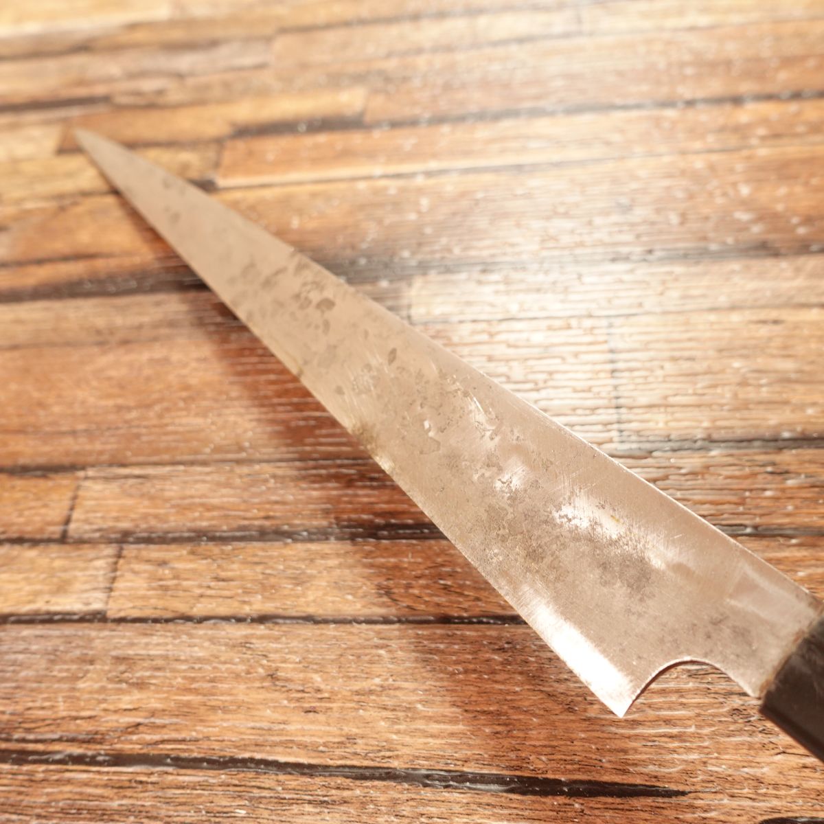 Azumaminamotono Masatame Yanagiba Knife, Sharpened, Sashimi Knife, Single-edged