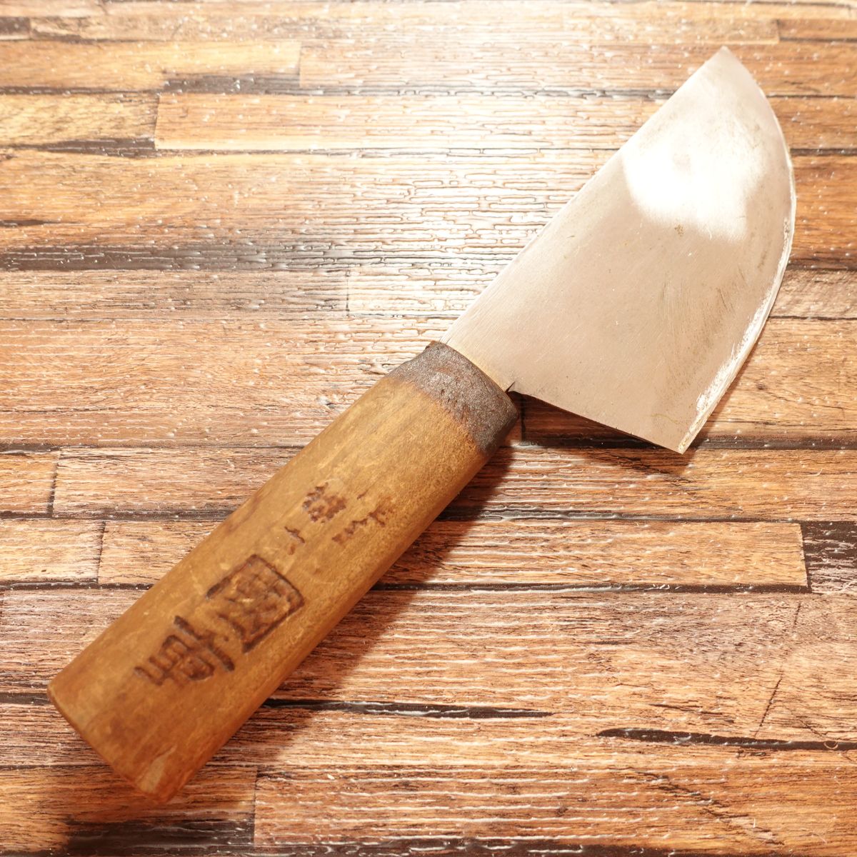 Kunishige Tatami Knife, Sharpened, Osaka Tenroku, Single-edged, Steel, Round Knife, Deba, Special Knife, Harvesting