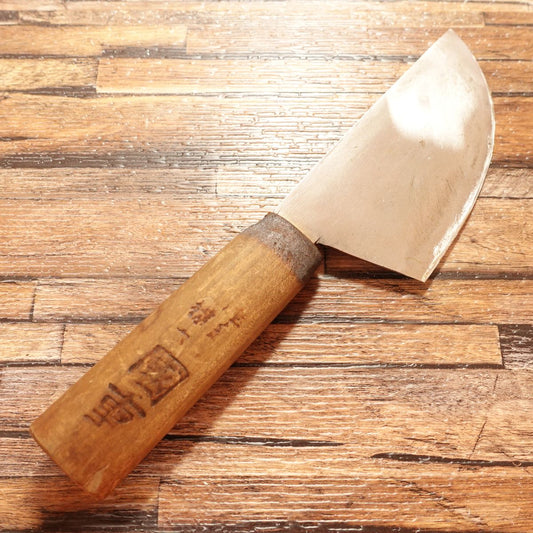 Kunishige Tatami Knife, Sharpened, Osaka Tenroku, Single-edged, Steel, Round Knife, Deba, Special Knife, Harvesting