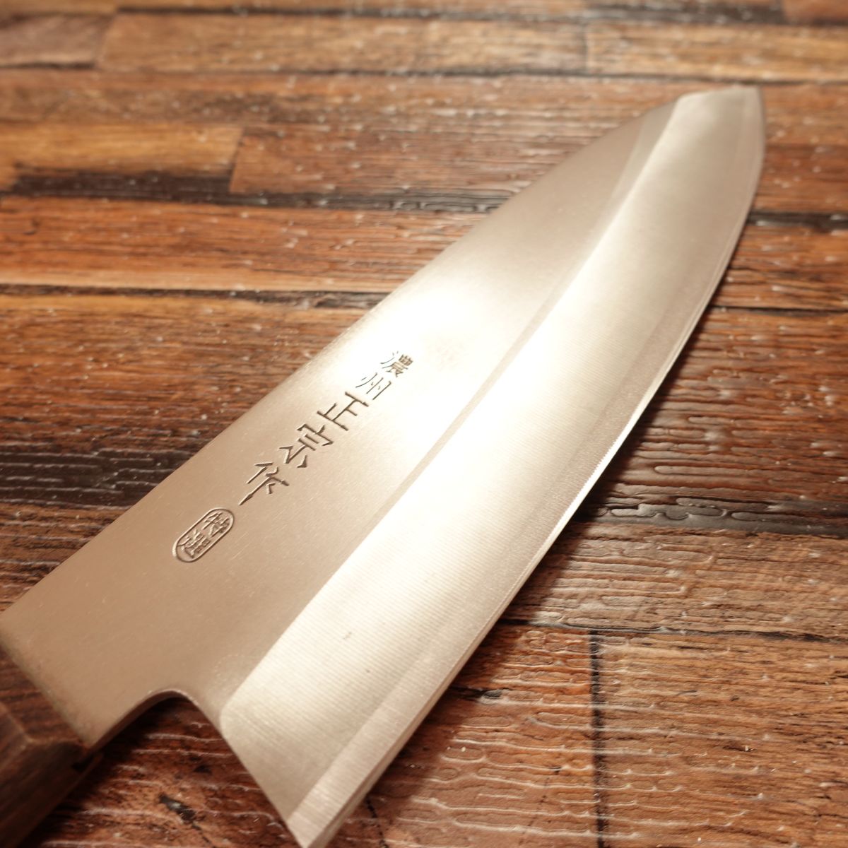 Noshu Masamune Deba Knife, Sharpened, Single-edged, Yodeba, Western Style Deba Knife, Stainless Steel, Lightly Used