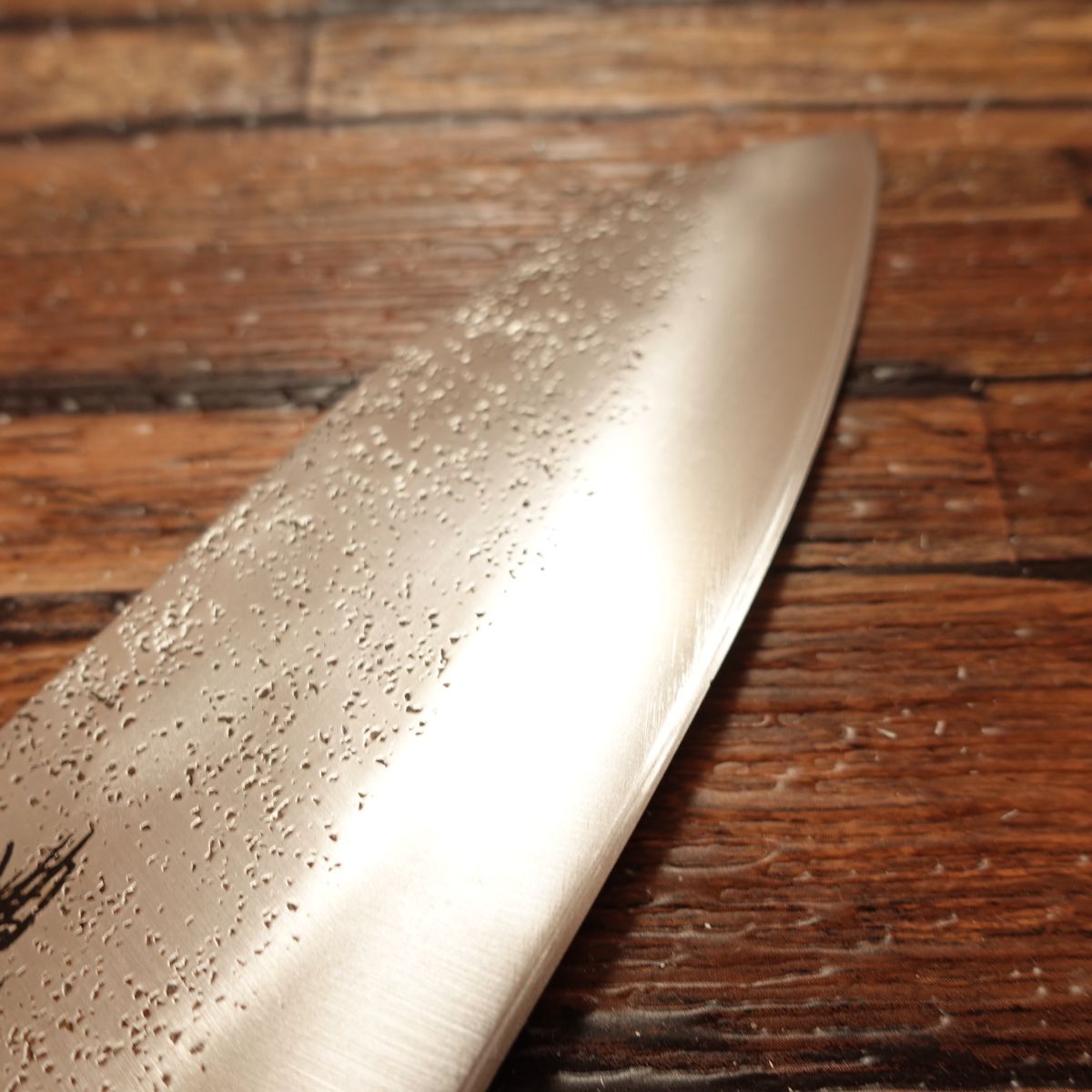 Noshu Magoroku Santoku Knife, Sharpened, Koryu, All-purpose Knife, Stainless Steel, Double-edged, Lightly Used