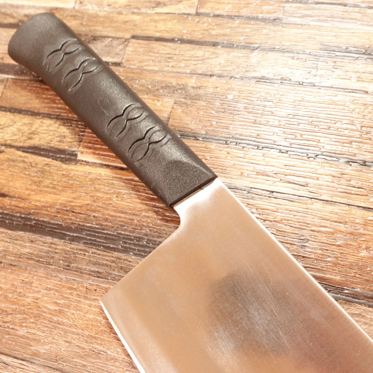 Seki Kanemura Chinese Cleaver, Sharpened, Stainless Steel, Double-edged, With Hook Hole