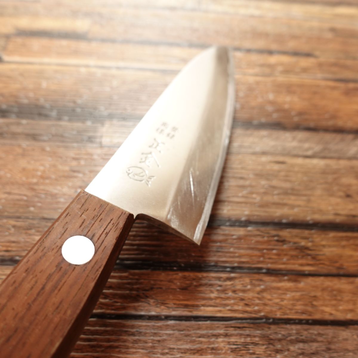 Masakane Deba Knife, Sharpened, Aji-kiri, Stainless Steel