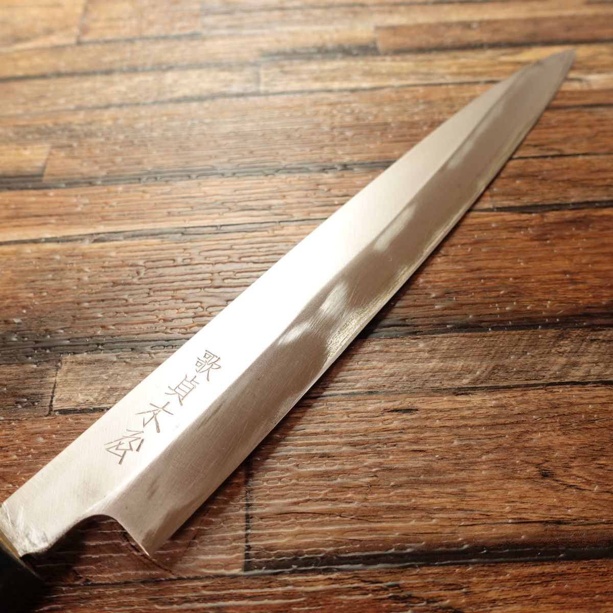 Utasada Kiya Yanagiba Knife, Sharpened, Sashimi Knife, Steel, Lightly Used