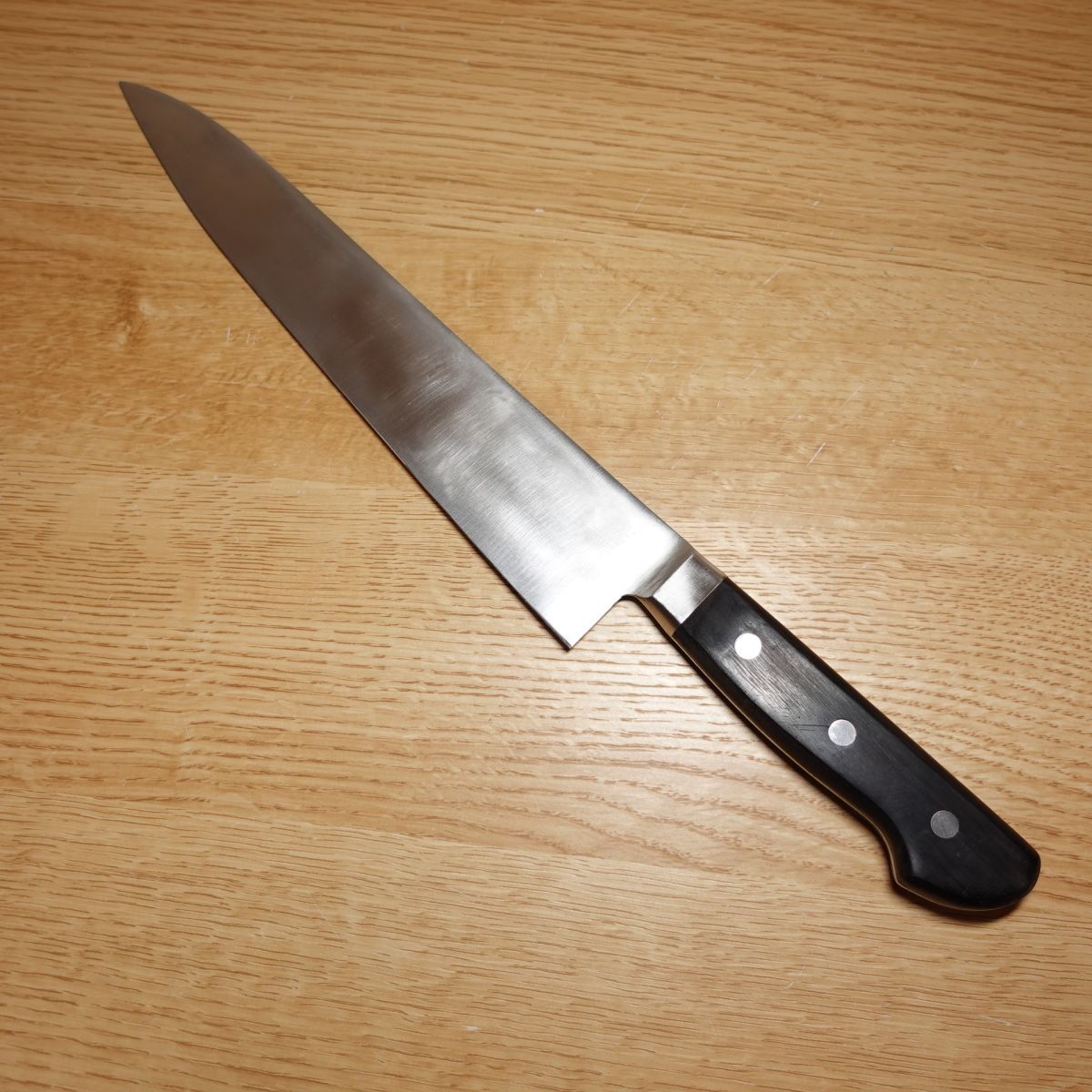 SABUN Gyuto, geschärft, Allzweckmesser, Edelstahl, einschneidig, schräg, Hobel, Sujihiki