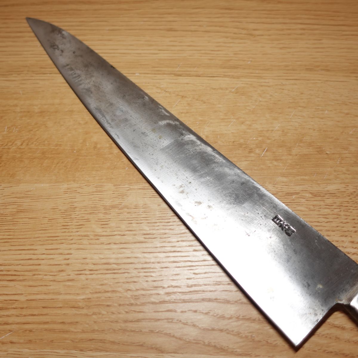 Munemasa Azuma Gyuto, geschärft, Allzweckmesser, 11 Sun, japanischer Stahl, westliches Messer, zweischneidig