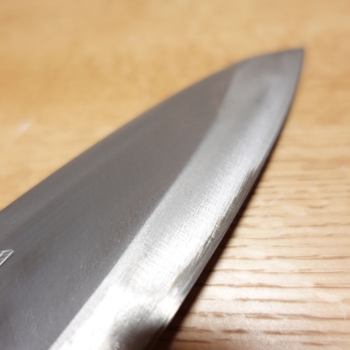 Seki-Magoroku Ume Deba Knife, Sharpened, Thick Blade, Single-edged