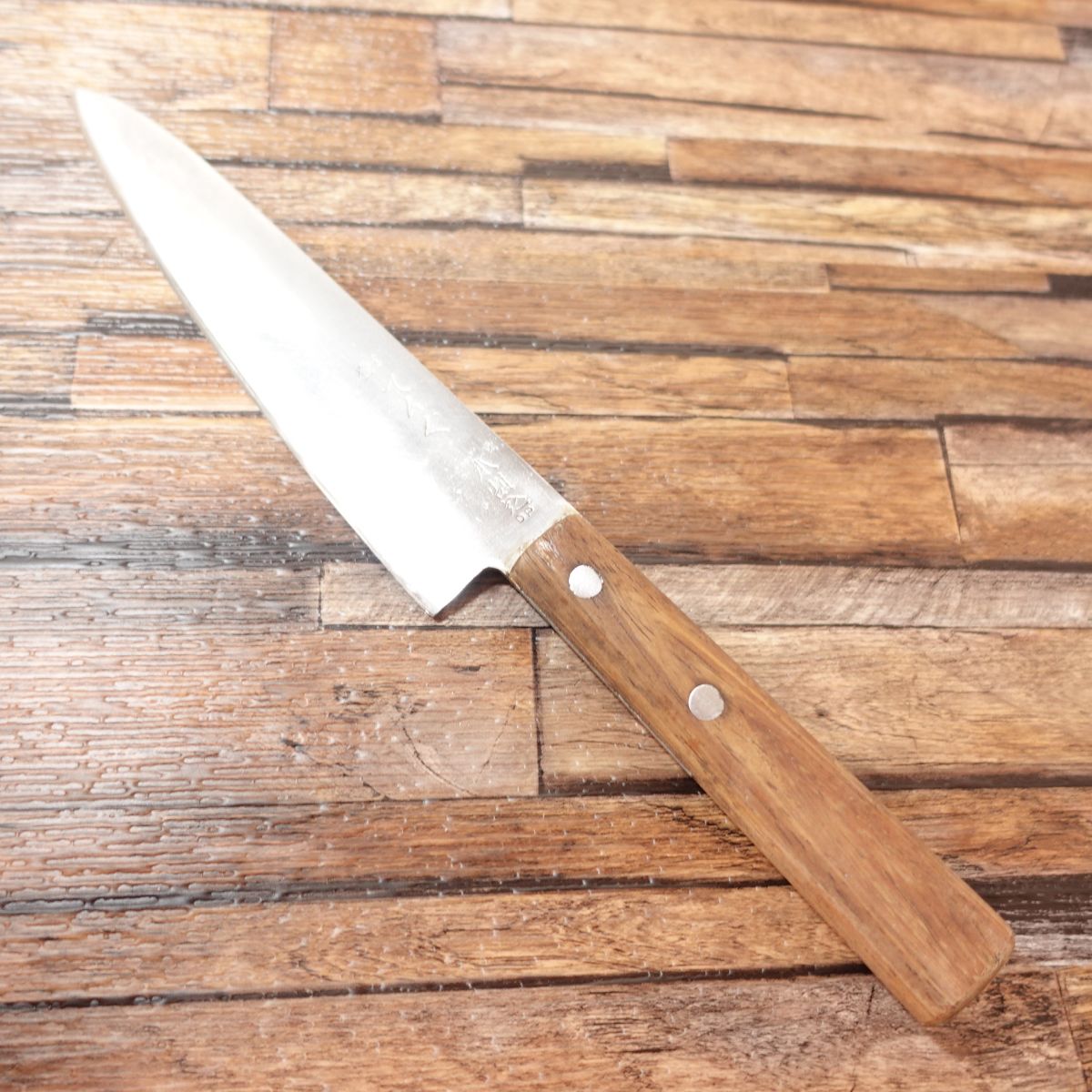 Couteau tout usage Tengu, aiguisé, Gyuto, Couteau Santoku, à double tranchant, Hon-Warikomi, DP