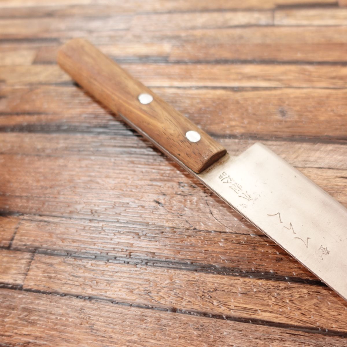 Couteau tout usage Tengu, aiguisé, Gyuto, Couteau Santoku, à double tranchant, Hon-Warikomi, DP