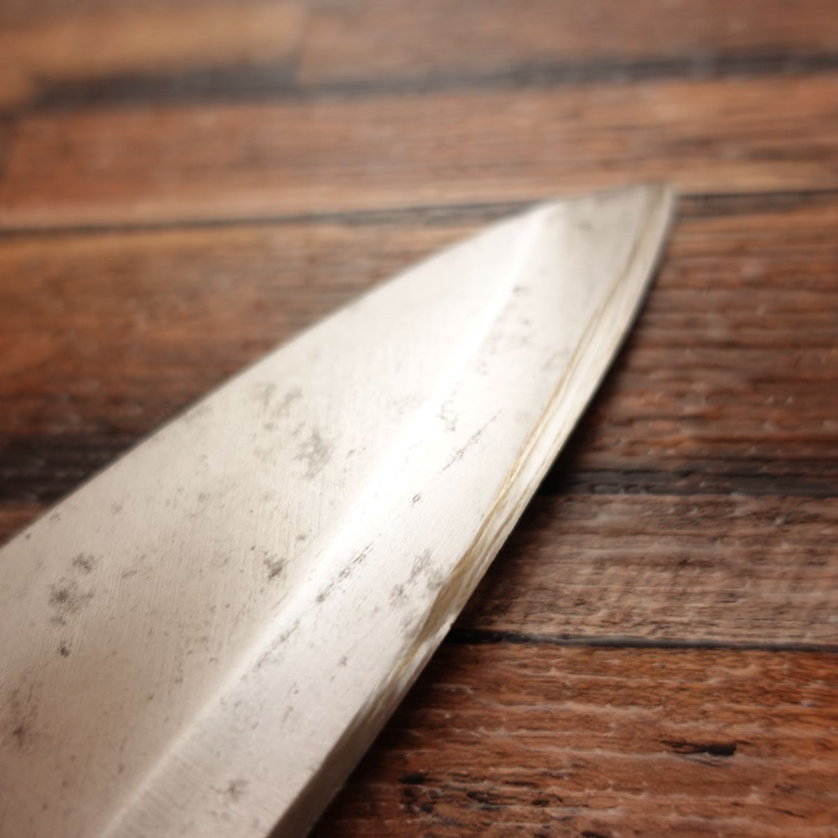 Seki-Magoroku Ume Deba Knife, Sharpened, Thick Blade, Single-edged, Steel