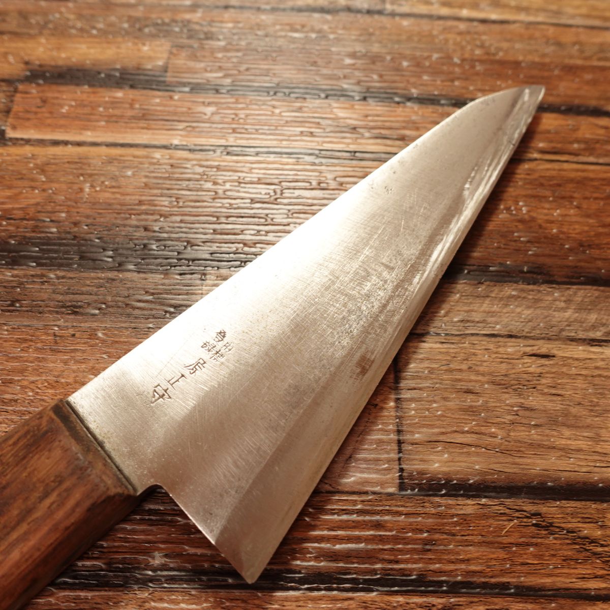 Minamoto Masamori Honesuki Knife, Sharpened, Gyuto, Wide Blade, Single-edged, Garasuki, Boning Knife