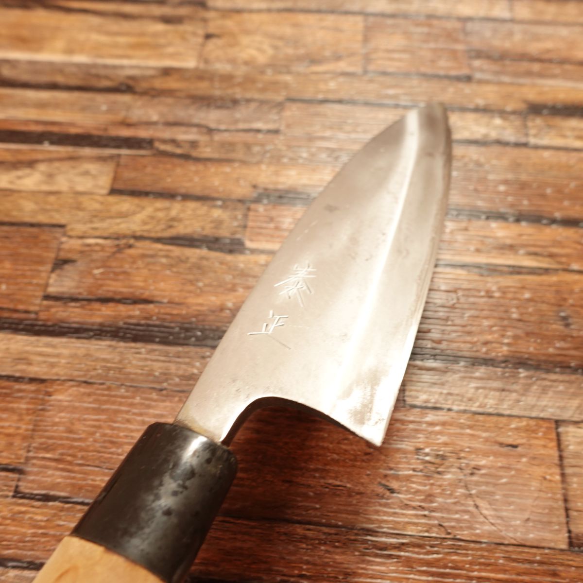 Yasumasa Deba Knife, Sharpened, Steel, 165mm