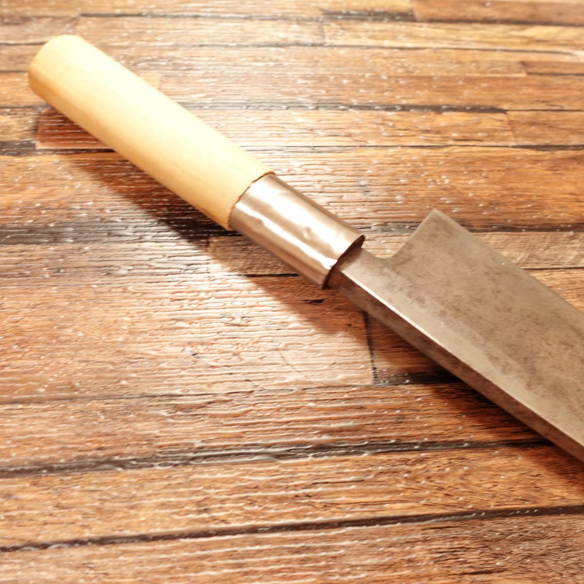 Marushin Deba Knife, Sharpened, Steel