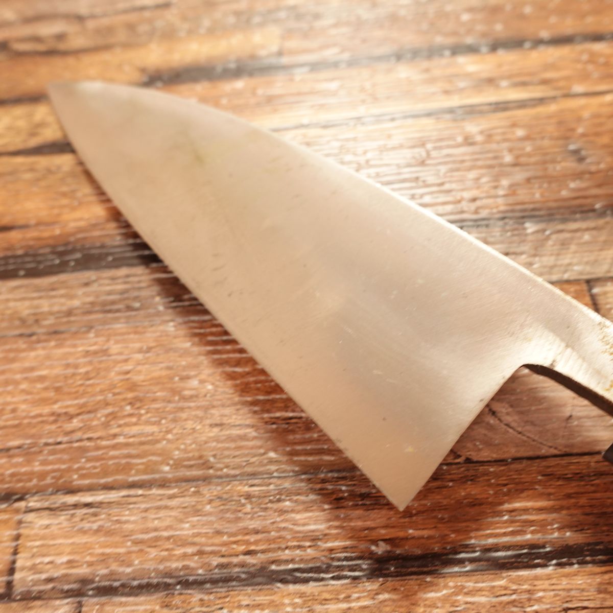 Shirasagi Deba Knife, Sharpened, Crown, Shirasagi Tokusen