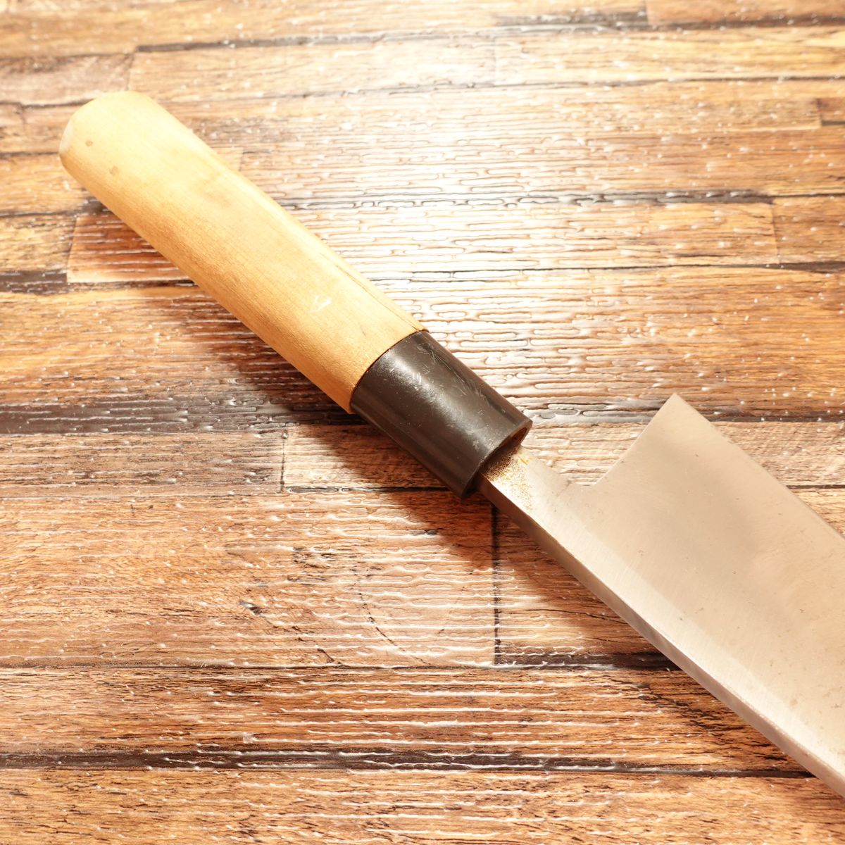 Shirasagi Deba Knife, Sharpened, Crown, Shirasagi Tokusen