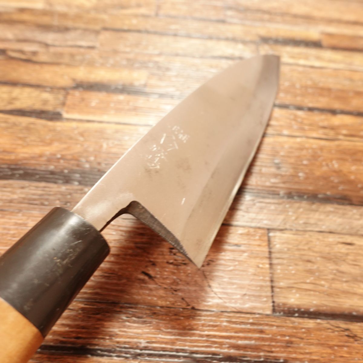 Shirasagi Deba Knife, Sharpened, Crown, Shirasagi Tokusen