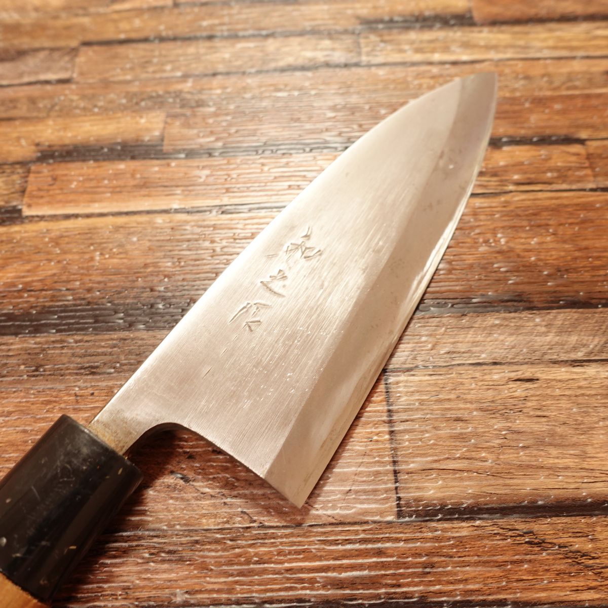 Kazuyuki Saku Deba Knife, Sharpened, Steel