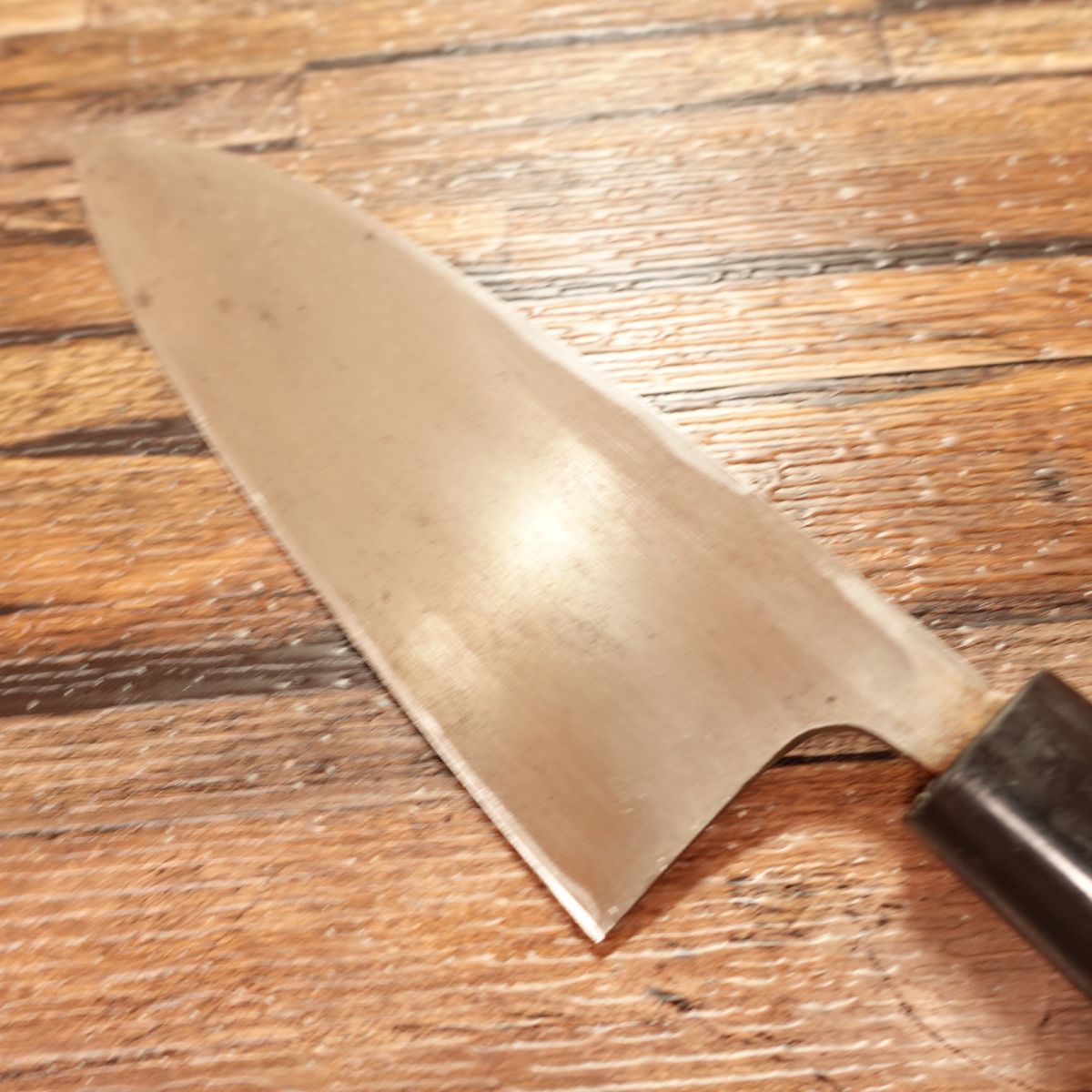 Kazuyuki Saku Deba Knife, Sharpened, Steel